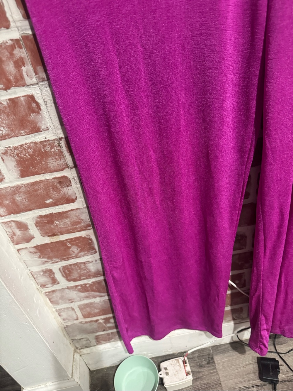 NWT Ripley Rader Classic Jumpsuit Fuchsia Pink Wide Leg Pockets Size 4 Large - Picture 4 of 7